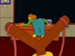 ass ass_shake bent_over blackboard classroom desk edna_krabappel gif pov slingshot taunt the_simpsons wiggle