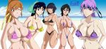  ayane ayane_(doa) big_breasts bikini bleach breasts dead_or_alive greengiant2012 kaoru_kamiya kasumi kasumi_(doa) rukia_kuchiki rurouni_kenshin sling_bikini soifon sui-feng swimsuit 