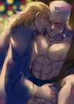  2boys artist_request hol_horse jean_pierre_polnareff jojo's_bizarre_adventure male male/male male_only stardust_crusaders yaoi yaoi 