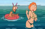 beastiality family_guy lois_griffin nipples ocean ren_hoek sexy