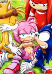 amy_rose bbmbbf blue_fur echidna fellatio foursome fox hedgehog knuckles_the_echidna miles_"tails"_prower mobius_unleashed oral orgy outdoors palcomix pink_fur red_fur sega sex sonic_(series) sonic_boom sonic_team sonic_the_hedgehog sonic_the_hedgehog_(series)