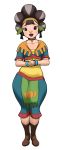 big_breasts breasts brown_eyes brown_hair kina nikcesco skyward_sword solo the_legend_of_zelda