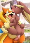 bbmbbf floatzel lopunny nintendo palcomix pokemon pokepornlive sex