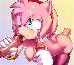 1girl amy_rose animal_ears apostle_(artist) ass bent_over blush bow breasts cum disembodied_penis doggystyle eyelashes fellatio furry gloves green_eyes group_sex handjob interspecies large_breasts leggings lips multiple_penises nipples oral orgy penis pink_hair pussy_juice saliva sega sex sonic_(series) sonic_boom sonic_boom_(game) tail tongue tongue_out uncensored vaginal wink