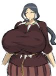 black_hair closed_eyes drasna game_freak gigantic_ass gigantic_breasts hourglass_figure milf momiji_(artist) necklace pokemon pokemon_xy sexy sexy_ass sexy_body sexy_breasts twin_tails