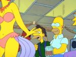 ass ass_shake beer breasts carl_carlson dancing gif homer_simpson lenny_leonard princess_kashmir the_simpsons yellow_skin