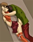  breasts erect_nipples glasses hand_over_mouth hanna-barbera miniskirt panties_down scooby-doo shaggy shaggy_rogers shaggyvelma_(artist) stockings thighs vaginal velma_dinkley 