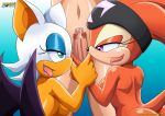 bbmbbf cum grabbing horny mobius_unleashed palcomix rouge_the_bat sega sex shade_the_echidna sonic_(series) sonic_team sonic_the_hedgehog_(series) threesome tongue tongue_out