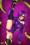  2dnsfw lemmy penis_tentacles purple_hair split standing_split tentacle zone zone-tan 