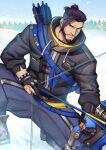 hanzo_(overwatch) kienbiu male male_only overwatch solo_male yaoi yaoi