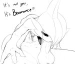 69 bromance cum cum_in_mouth english_text fellatio furry gallade gay human male monochrome mystical nintendo oral oral_sex penis plantpenetrator pokemon sex testicles text uncut video_games