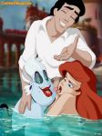 cartoonvalley.com disney helg_(artist) prince_eric princess_ariel the_little_mermaid ursula watermark web_address web_address_without_path witch