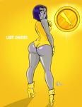 1girl 1girl 1girl ass ass big_ass big_ass big_breasts big_breasts bimbo blue_eyes bob_cut breasts cambion cameltoe cartoon_network curvy dat_ass dc_comics dc_comics fat_ass female_only grey_skin high_heel_boots high_heels high_heels huge_ass huge_ass lady_legasus large_ass large_butt leotard logo looking_back purple_hair raven_(dc) signature teen_titans teen_titans_go terryalec thick_ass thigh_high_boots voluptuous wrist_cuffs