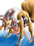 ambiguous_penetration beastiality digimon furry kyubimon kyuubimon renamon rika_nonaka rule_63 size_difference