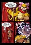  big_breasts comic english_text goomba loonyjams quest_for_power_(loonyjames) super_mario_bros. text wendy_o._koopa 