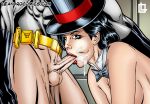 batman bruce_wayne dc_comics fellatio justice_league leandro_comics oral zatanna