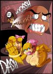  big_breasts comic english_text goomba loonyjams quest_for_power_(loonyjames) super_mario_bros. text wendy_o._koopa 