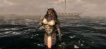 hyper_penis khajiit male muscular nude