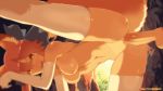 16:9_aspect_ratio 1girl animal_ears ass bare_shoulders bent_over big_breasts blush bouncing_breasts bow breasts brown_eyes brown_hair caster_(fate/extra) cave dark_skin disembodied_penis doggy_position elbow_gloves fang fate/extra fate/grand_order fate_(series) fox_tail gif gloves hair_bow hair_ornament hanging_breasts happy_sex indoors kitsunemimi light-skinned light-skinned_female looking_pleasured medium_breasts navel nipples nude open_mouth penis pleasure pussy pussy_juice red_hair saltyicecream sex skindentation smile solo_focus spread_legs stockings sunlight tail taken_from_behind tan_line tanned uncensored vaginal white_gloves white_legwear white_thighhighs