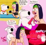 american_dad breasts brian_griffin crossover cum_inside doggy_position erect_nipples erect_penis family_guy hayley_smith huge_penis vaginal