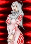 deadman_wonderland fanart red_eyes shiro_(deadman_wonderland) white_hair