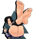 1girl alternate_costume bandai_namco barefeet barefoot black_hair dmandestroys feet female_only jun_kazama kazama_jun legs mature mature_female mature_woman milf namco namco_bandai tekken tekken_2 tekken_8 tekken_bloodline tekken_tag_tournament tekken_tag_tournament_2 tekken_the_motion_picture thighs twitter