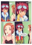  1boy 1girl bbmbbf comic daisuke_motomiya davis_motomiya digihentai digimon hikari_yagami motomiya_daisuke palcomix the_love_of_a_hopeless_romantic_(comic) yagami_hikari 