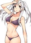  1girl alluring clothed clothed_female female_only fire_emblem fire_emblem_awakening fire_emblem_heroes gebyy-terar midriff non-nude robin_(fire_emblem) robin_(fire_emblem)_(female) robin_(summer)_(fire_emblem)_(female) straight swimsuit 