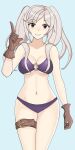  1girl alluring big_breasts bikini breasts brown_eyes clothing desspie fire_emblem fire_emblem_awakening fire_emblem_heroes long_hair nintendo robin_(fire_emblem) robin_(fire_emblem)_(female) robin_(summer)_(fire_emblem)_(female) twin_tails white_hair 