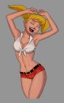 blonde_hair dc_comics dc_comics harleen_quinzel harley_quinn makeup sunsetriders7