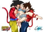 chichi double_penetration dragon_ball_gt dragon_ball_z female goku sex son_goku vegeta