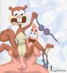 patrick_star penis pussy sandy_cheeks sex spongebob_squarepants squirrel