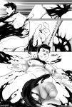  1boy big_hero_6 comic kagami06 marvel robert_callaghan tadashi_hamada yokai_(big_hero_6) 