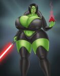  barriss_offee gigantic_ass gigantic_breasts hourglass_figure saturnxart star_wars 