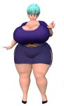 bulma_brief dragon_ball gigantic_ass gigantic_breasts hourglass_figure saturnxart