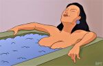 bathing big_breasts closed_eyes king_of_the_hill minh_souphanousinphone