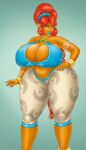 gigantic_ass gigantic_breasts hourglass_figure saturnxart the_legend_of_zelda urbosa