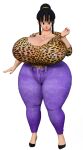 3d chichi dragon_ball gigantic_ass gigantic_breasts hourglass_figure saturnxart