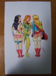 2003 andy_price crossover dc dc_comics jean_grey marvel paddle spank spanked spanking supergirl wonder_woman x-men