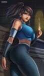 1girl big_breasts breasts dark-skinned_female dat_ass flowerxl high_res korra patreon patreon_paid patreon_reward tagme the_legend_of_korra the_legend_of_korra*