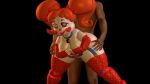 1boy 1girl circus_baby five_nights_at_freddy's five_nights_at_freddy's:_sister_location from_behind male/female nude sex sexbot_circus_baby unseen_male_face