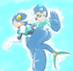  ass dat_ass mega_man_(character) mega_man_(series) megaman neigelwest spank spanked spanking splash_woman 