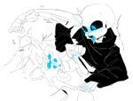  1boy 2d animated_skeleton artist_name blue_tongue bottom_sans bottomless crying cum cum_inside cum_leaking heki_(miss60250) legs_apart male male_focus monster monster_boy partially_clothed penis pull_out sans sans_(undertale) sex skeleton spread_legs submissive tears tongue tongue_out uke_sans undead undertale undertale_(series) 