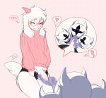 <3 1boy 1girl 2020s 2022 3_eyes 3_heads absurd_res anthro blush caprine closed_eyes clothing clover_(deltarune) darkner deltarune deltarune_chapter_1 fellatio femboy femboy_on_female fur furry furry_only genitals glasses goat goat_boy heart high_res horn horns licking long_tongue male male/female male_anthro mammal monster myoukky oral partially_clothed penis penis_lick ralsei ralsei_with_white_fur sex spoken_heart straight tail tailwag tonguejob topwear twitter undertale_(series) white_fur