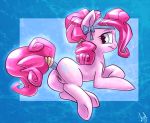  1girl ass atryl blue_eyes cutie_mark earth_pony female female_only friendship_is_magic my_little_pony nude pink_hair pinkie_pie pinkie_pie_(mlp) pony pussy solo tail 