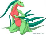 furry grovyle haison pokemon scalie