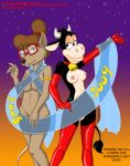 breasts clarabelle_cow crossover disney furry glasses irma_langinstein new_years nipples nude pussy teenage_mutant_hero_turtles teenage_mutant_ninja_turtles vkyrie vkyrie_(artist)