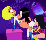 3_girls adult animated big_ass big_breasts boots breast_sucking dc_comics donna_troy gif hand_on_ass loop power_girl pussylicking pyramid_(artist) raven_(dc) room sexy_body teen_titans teen_titans_go wonder_girl young_adult yuri