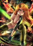 axsens breasts disney erect_nipples gloves kim_possible kimberly_ann_possible leggings shaved_pussy thighs