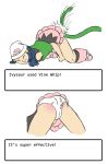 ass bondage cameltoe dawn ivysaur panties pokemon spank spread_legs top-down_bottom-up torn_clothes upskirt